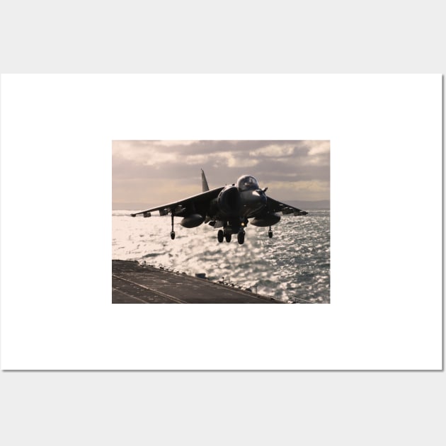 Harrier landing Wall Art by captureasecond